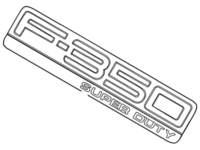 Ford 5C3Z-9942528-CA Nameplate