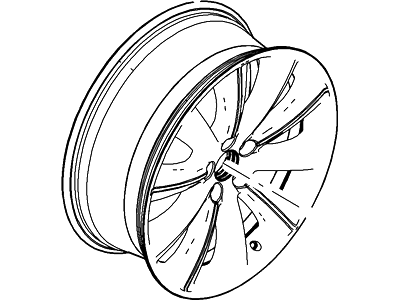 Ford Flex Spare Wheel - DA8Z-1007-D
