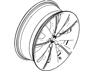 Ford DA8Z-1007-D Wheel Assembly