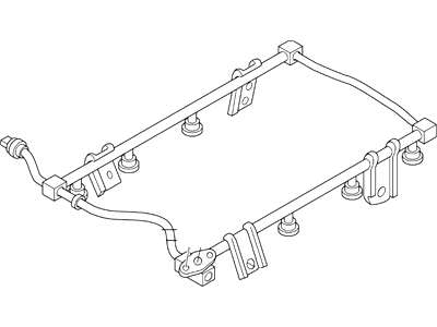 2003 Ford Mustang Fuel Rail - 3R3Z-9F792-BA