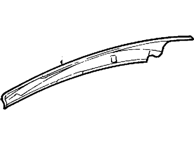 Ford F6DZ-5451186-B Rail Assembly - Body Side