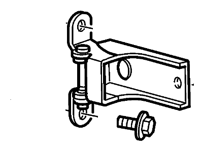2002 Mercury Sable Door Hinge - F8DZ-5422810-BA