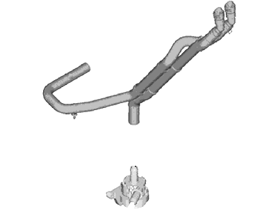Ford SSV Plug-In Hybrid Radiator Hose - DS7Z-8260-B