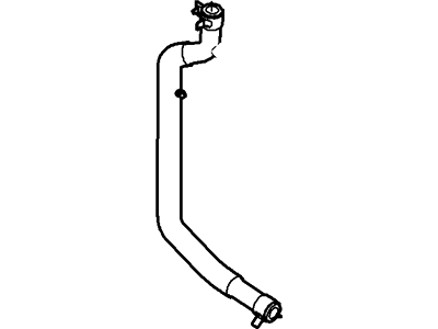 2004 Ford E-450 Super Duty Automatic Transmission Oil Cooler Line - 4C2Z-7890-FB