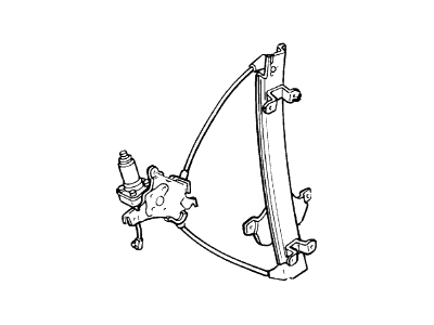 Mercury Villager Window Regulator - F8XZ-1223208-AA