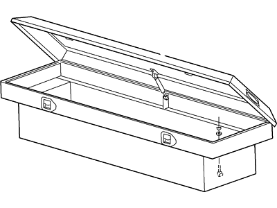 Ford F75Z-17N004-BA Kit - Tool Storage Box - Lockable