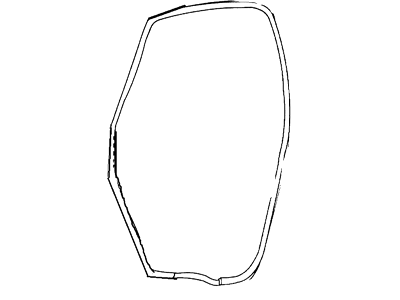 Ford F6DZ-5420531-A Weatherstrip Assembly - Door Window