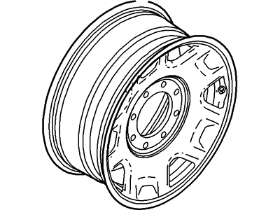 Ford 8C3Z-1015-E Wheel Assembly