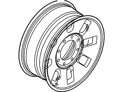 Ford 7C3Z-1007-A Wheel Assembly