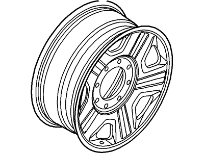 Ford 8C3Z-1015-H Wheel Assembly