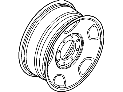 Ford Spare Wheel - BC3Z-1015-A