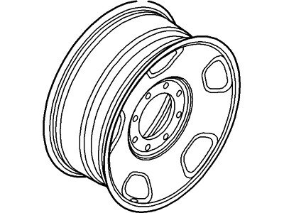 Ford F-250 Super Duty Spare Wheel - BC3Z-1015-A