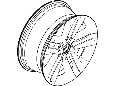 Ford BB5Z-1007-ACP Wheel Assembly