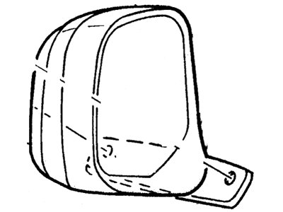 Ford F-350 Car Mirror - DOHZ-17723-A