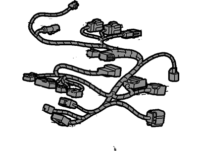 Ford 2C5Z14C719DA Wire Assembly Motor Seat Ad