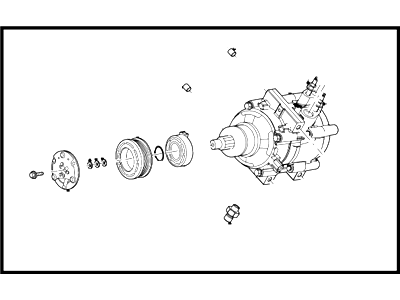 Ford 6L2Z-19703-DA Compressor Assembly