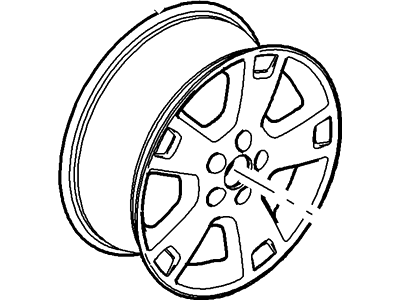 Ford 3F2Z-1007-LA Wheel Assembly