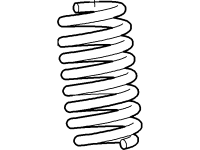 1997 Ford E-150 Coil Springs - F2UZ-5310-P