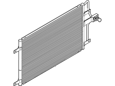 Ford 5M6Z-19712-AA Condenser Assembly