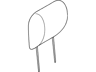 Ford 6L7Z-78611A08-AB Head Rest Assembly