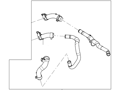 Ford 5L8Z-6K743-AA Tube - Outlet