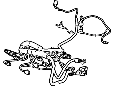 Ford 5L1Z-14A699-BA Wire Assembly