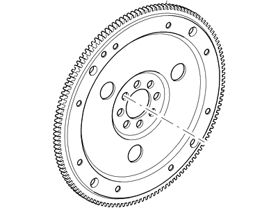 Ford XW4Z-6375-DA Flywheel Assembly