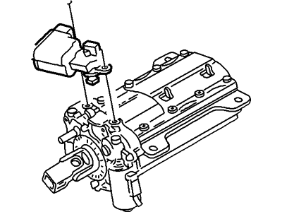 Ford XW4Z-3K772-AB Housing - Steering & Ignition Lock