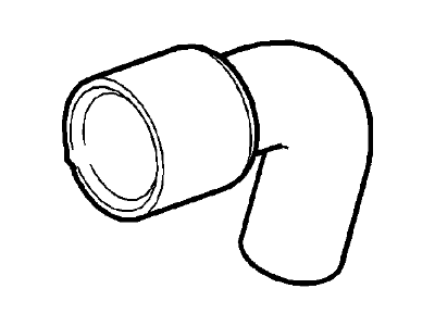 Ford PCV Valve Elbow - 1F1Z-6762-AA