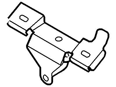 Ford 7T1Z-16K689-A Striker Assembly - Hood Lock