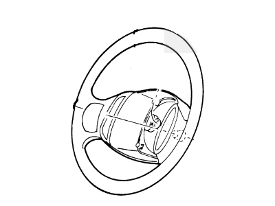 Ford E-150 Steering Wheel - 2C2Z-3600-BAA
