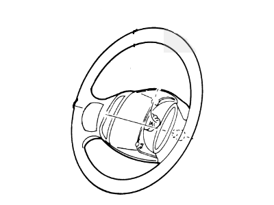 Ford E-350/E-350 Super Duty Steering Wheel - 2C2Z-3600-BAA