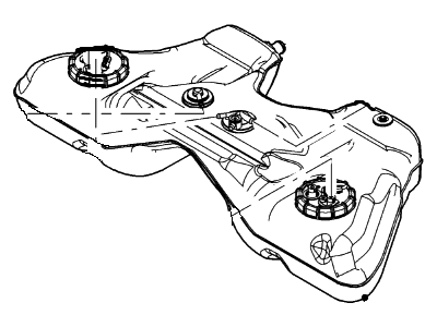 Ford 1W4Z-9002-AA Fuel Tank Assembly