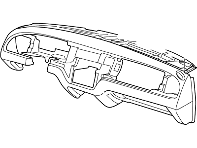 Ford 3W1Z-5404320-BAC Panel - Instrument