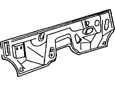 2002 Ford Expedition Dash Panels - XL1Z7801610AA