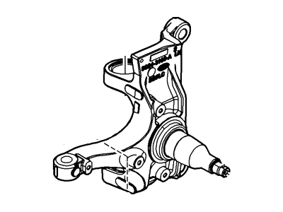 Ford Spindle - 9C2Z-3105-C