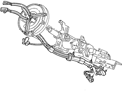 2007 Ford Taurus Clock Spring - F5AZ-14A664-A