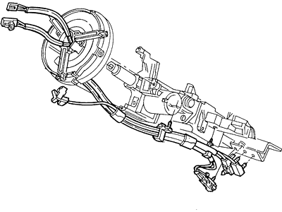 Ford Aspire Clock Spring - F4AZ-14A664-A