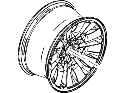 Ford BL3Z-1007-F Wheel Assembly