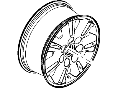 Ford BL3Z-1007-C Wheel Assembly