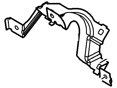 Ford BE8Z-17496-A Bracket - Wiper Motor