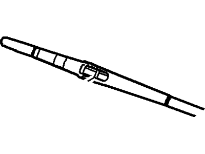 Ford BE8Z-17528-C Wiper Blade Assembly