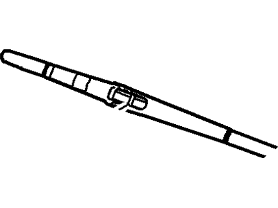 Ford Fiesta Windshield Wiper - BE8Z-17528-C