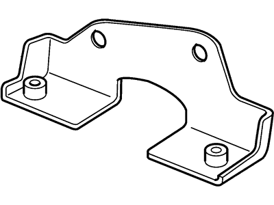 Ford YS4Z-5A204-AB Bracket - Exhaust Pipe Mounting
