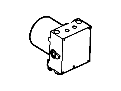 Mercury ABS Pump And Motor Assembly - 6L8Z-2C286-A