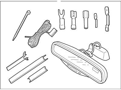 Ford 4L3Z-17700-A Mirror Assembly