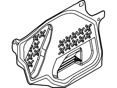 Ford AE9Z-74237A05-A Shield - Water Splash