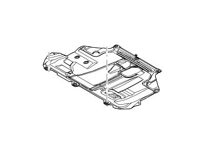 Ford AV6Z-6P013-A Shield - Engine Compartment Splash