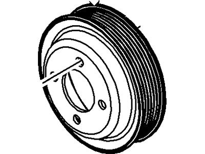 Ford BR3Z-8509-B Pulley - Fan