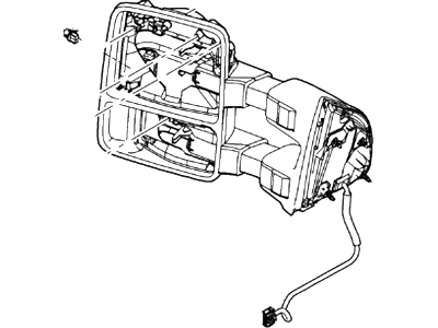 Ford DC3Z-17682-FA Mirror Assembly - Rear View Outer